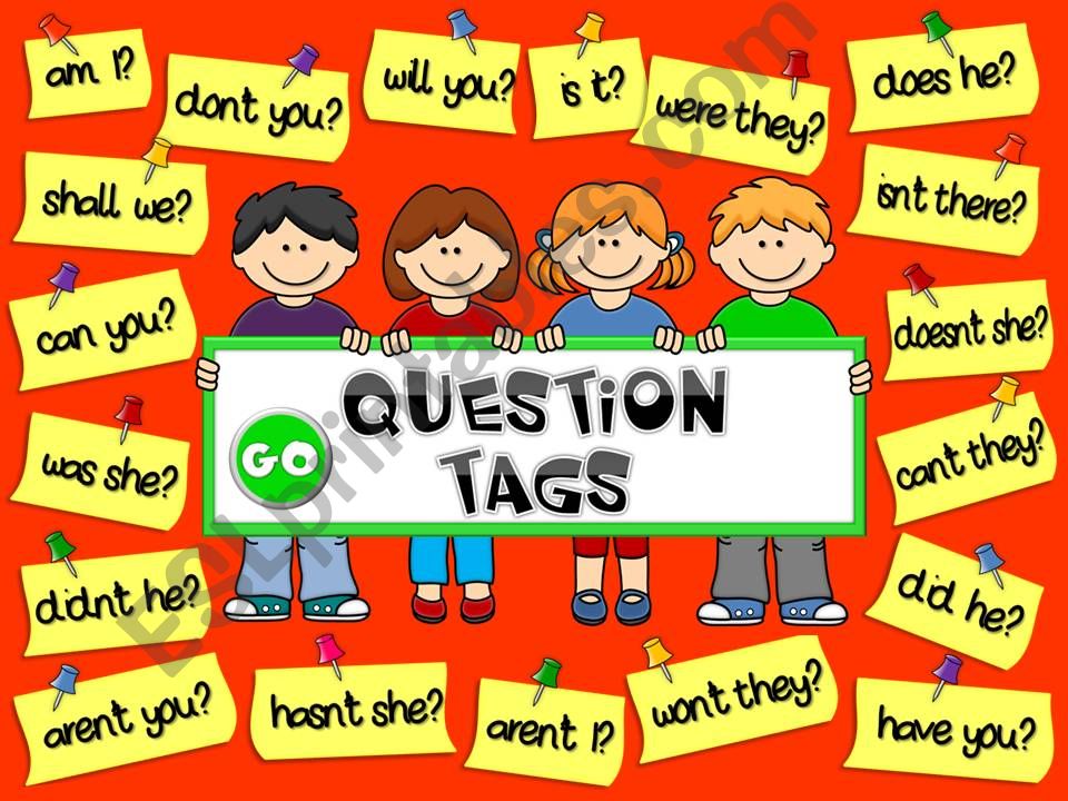 Question tags - GAME (1) powerpoint