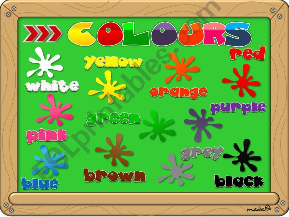 Colours - GAME (1) powerpoint