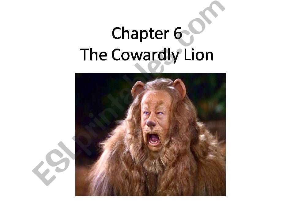 The Wizard of Oz, 3 powerpoint