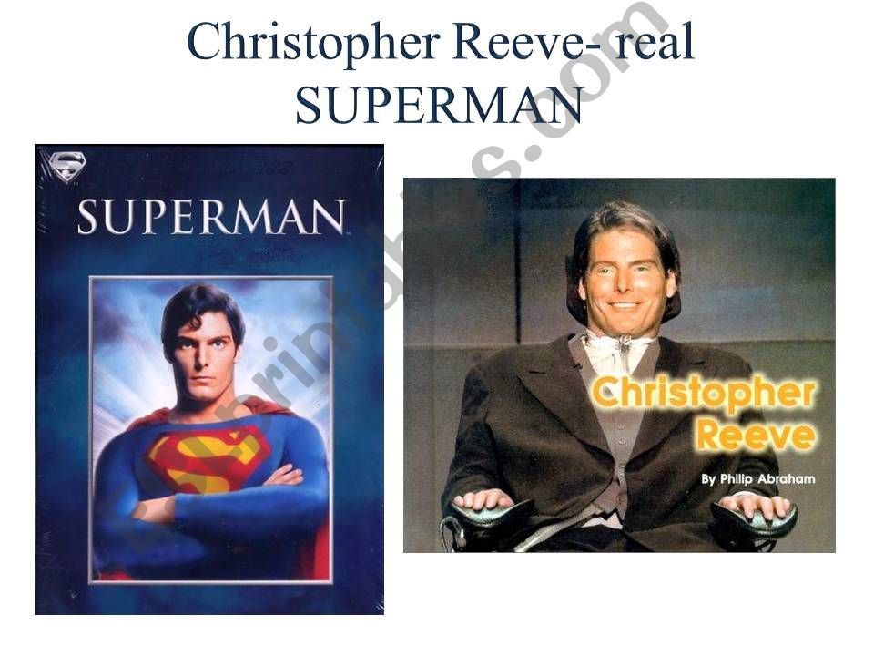 Christopher Reeve Real Superman