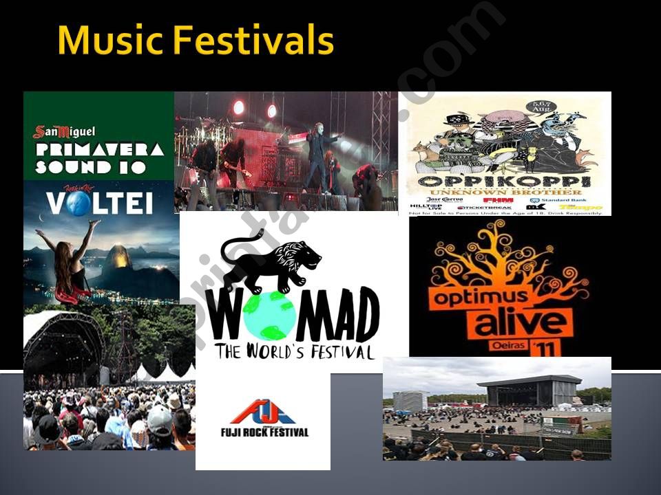 Music Festival powerpoint