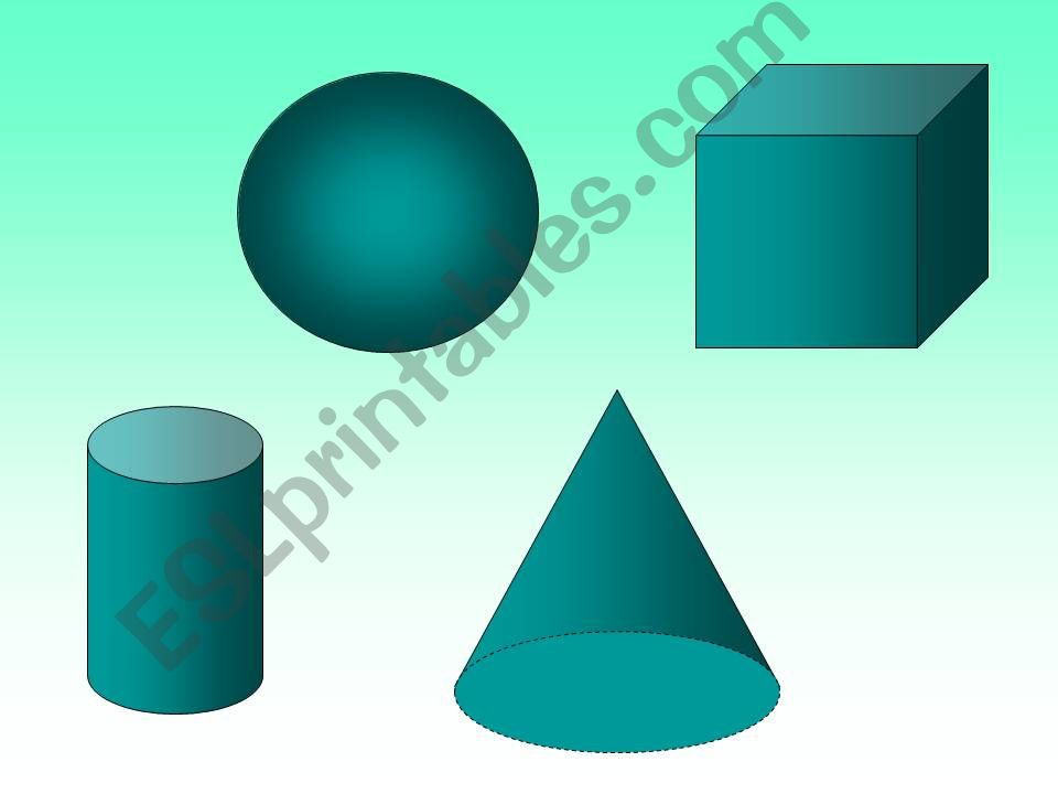 Geometrical objects powerpoint