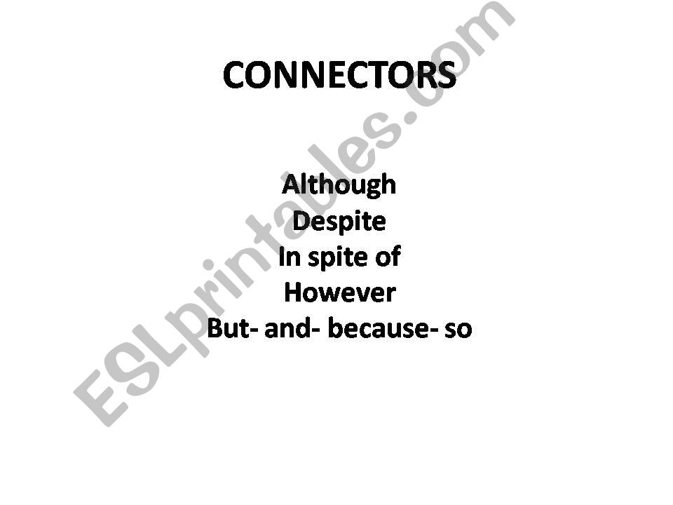 conjuctions powerpoint