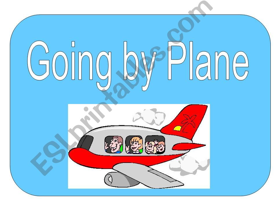 Going by Plane powerpoint