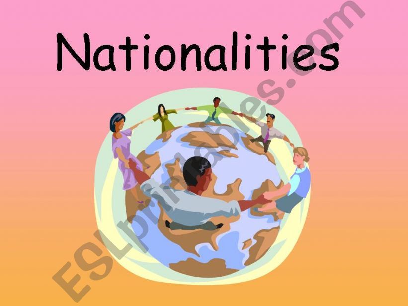 Nationalities powerpoint