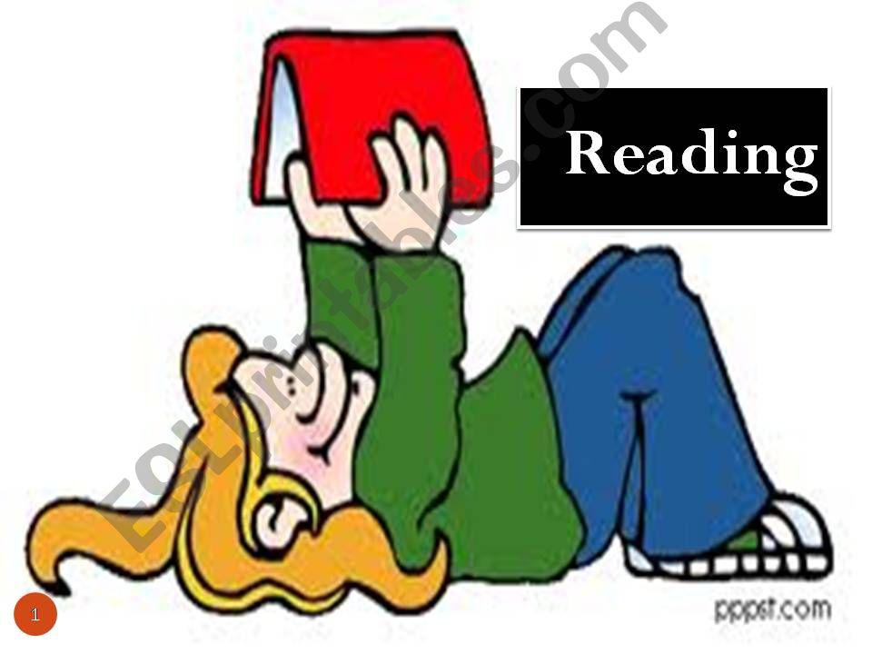 Reading in EFL/ESL classrooms powerpoint