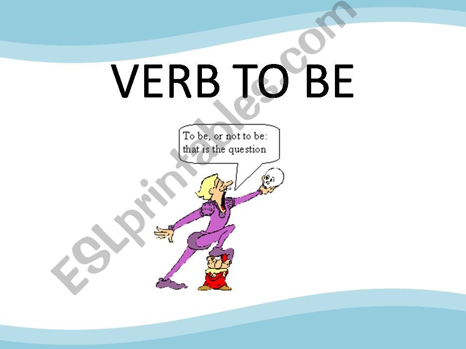 VERB TO BE REVIEW powerpoint