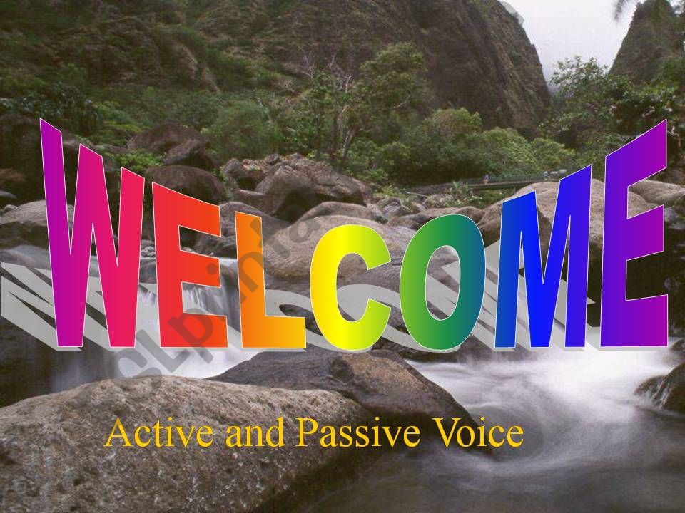 active n passive powerpoint
