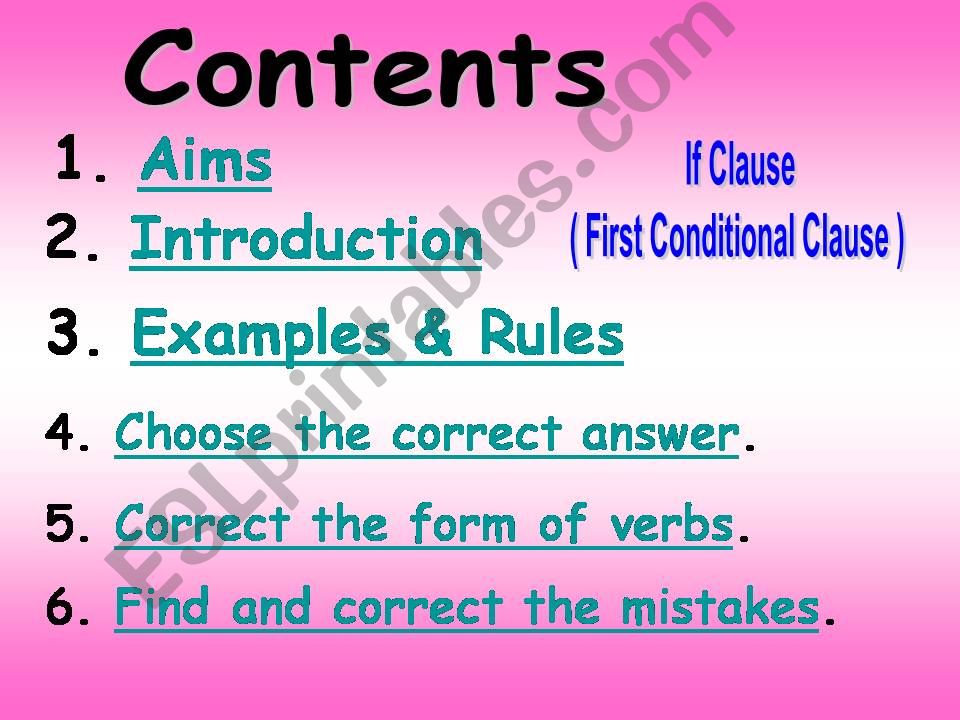 Conditional clause type 1part 1-2