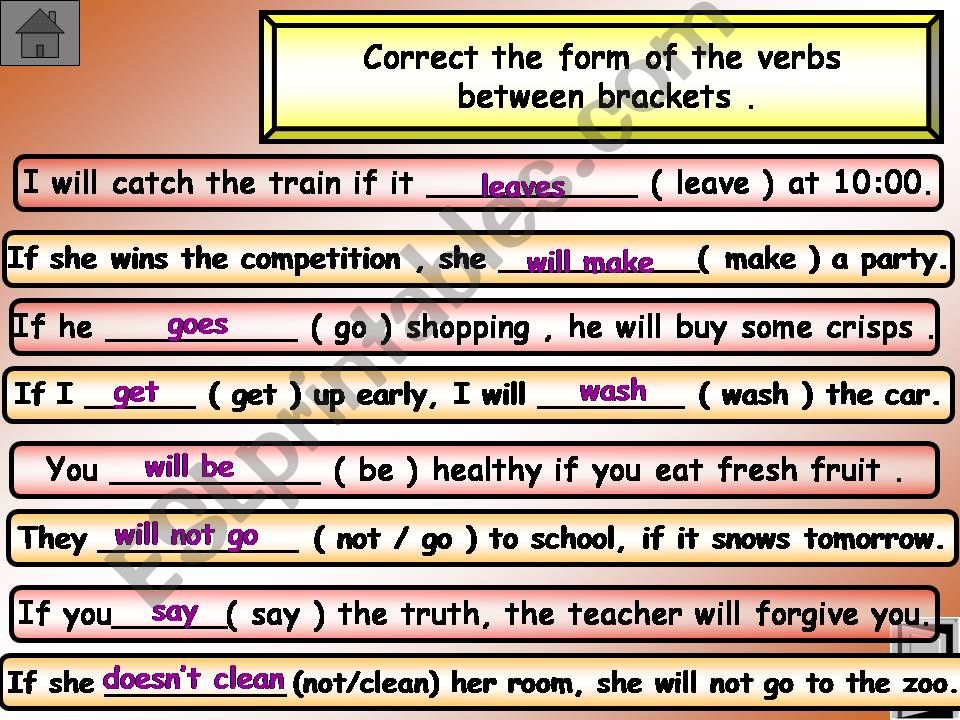 CONDITIONAL CLAUSE TYPE 1 PART 2-2