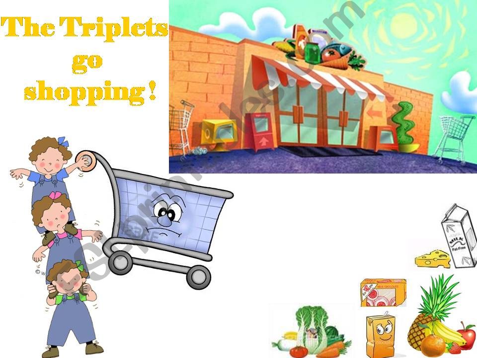 Supermarket  powerpoint