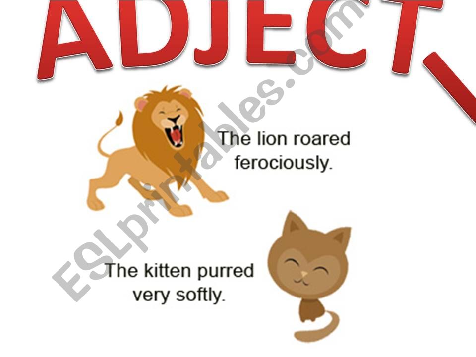 adjective adverb powerpoint
