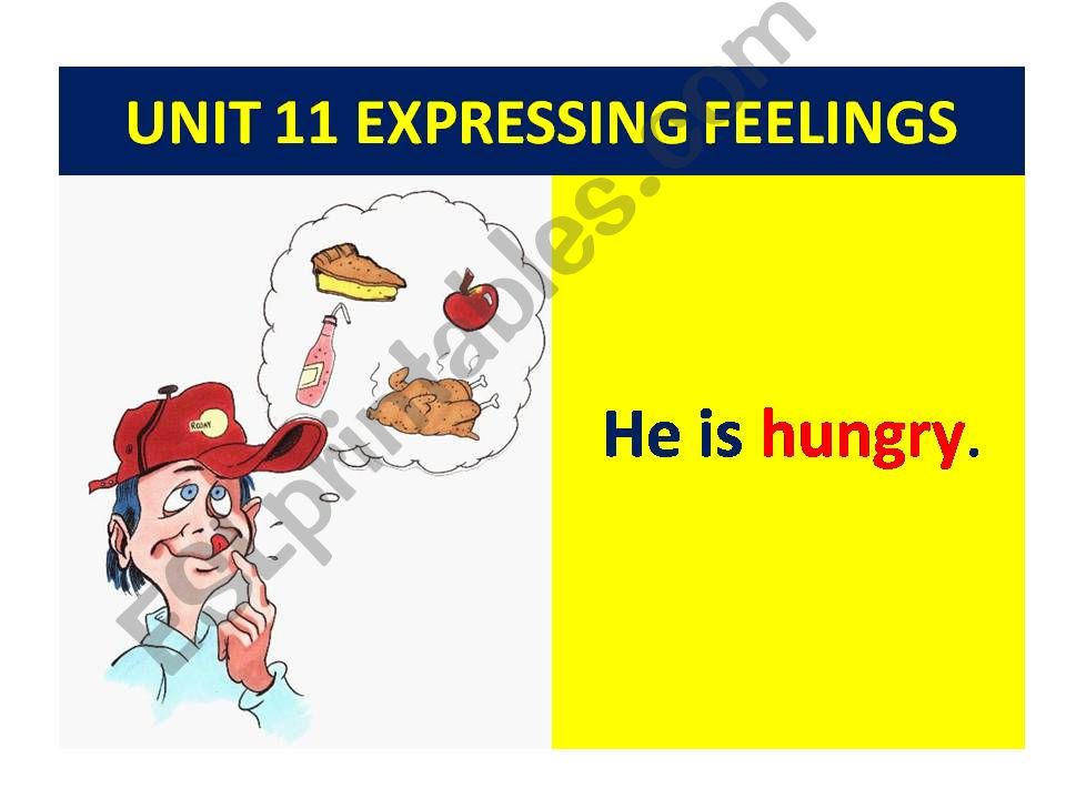 Expressing Basic Feelings powerpoint