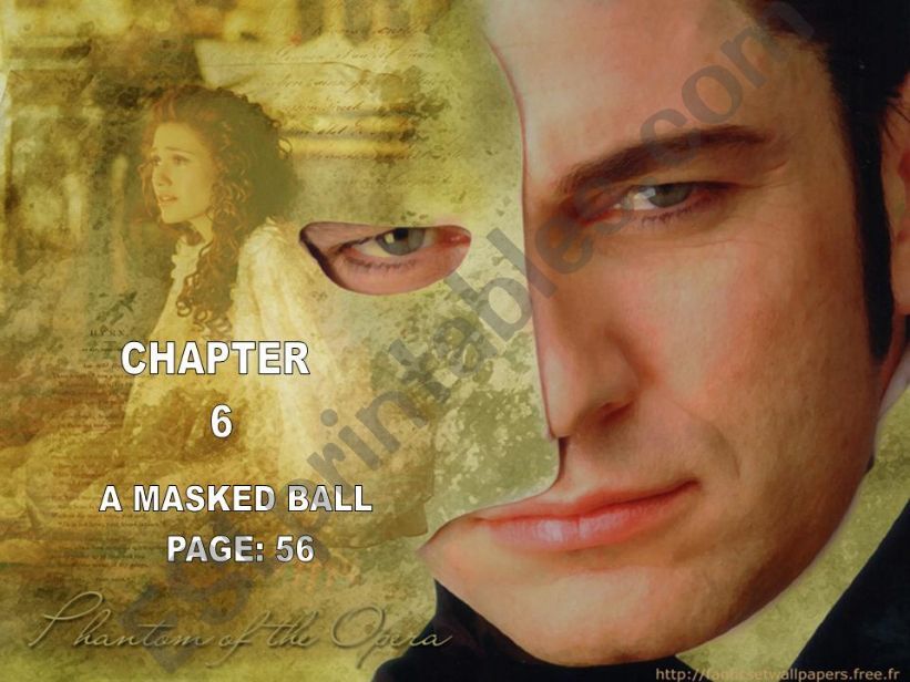 the phantom of the opera - chapter 6
