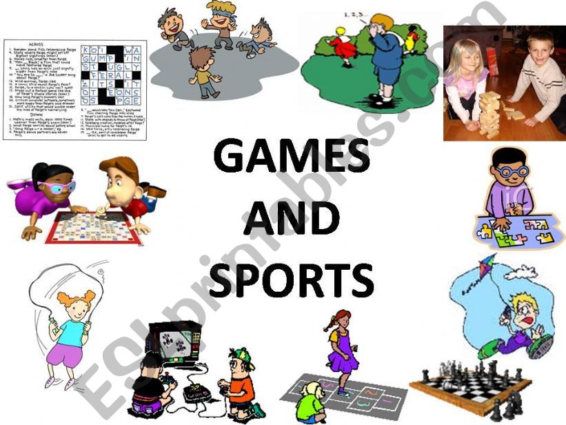 Games and Sports powerpoint