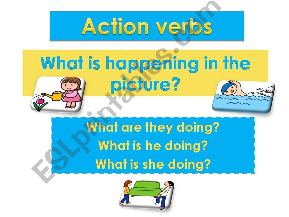 ACTION VERBS. powerpoint