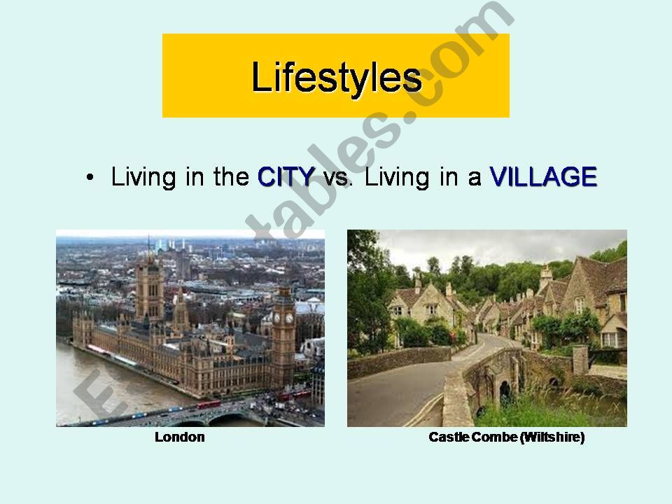 Lifestyles powerpoint