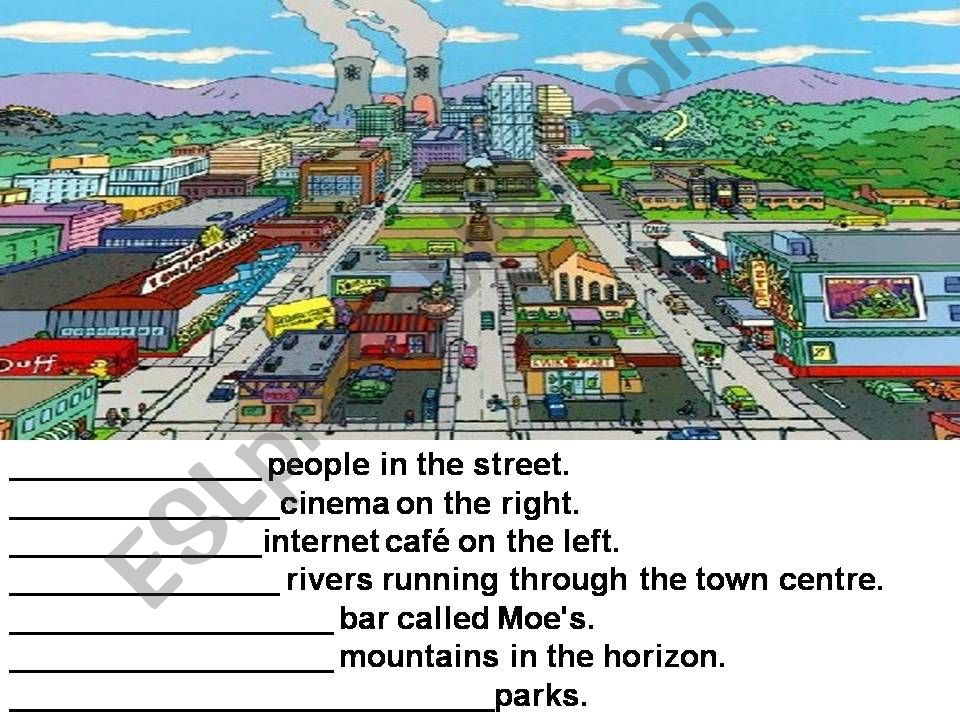 Springfield for there is/are powerpoint