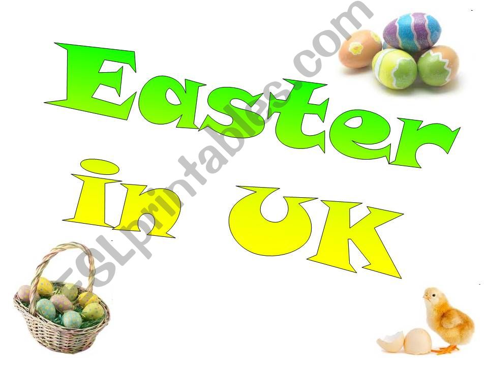 Easter in UK powerpoint