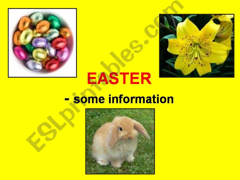 Easter in the UK  - some facts
