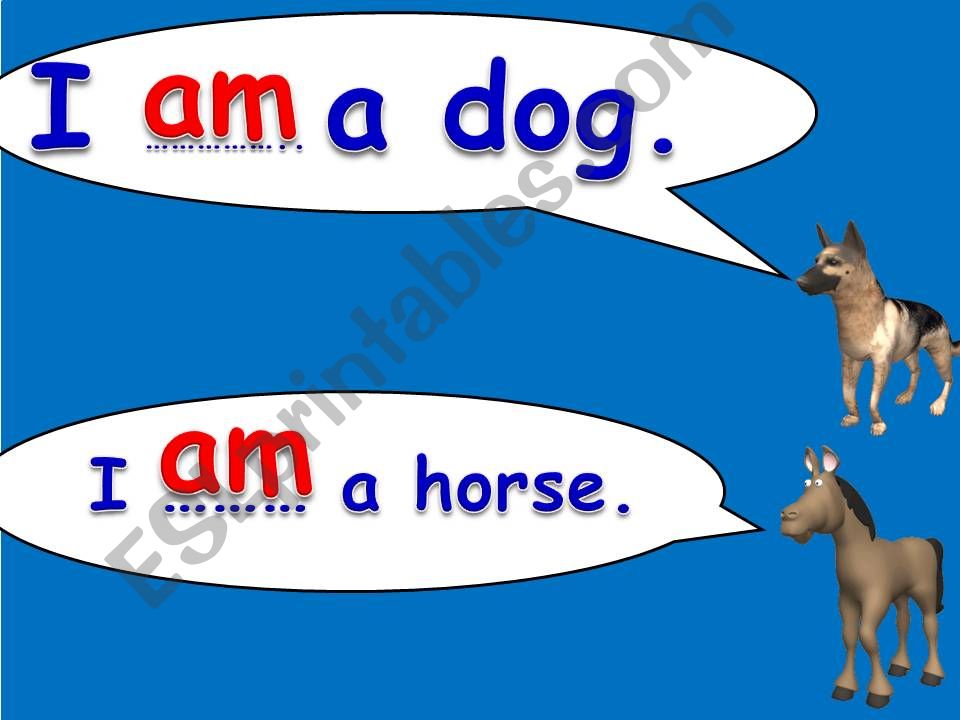 VERB TO BE (with animated graphics) 1