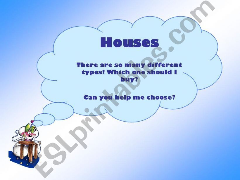 Houses - different types powerpoint