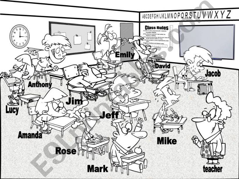 Prepositions classroom powerpoint