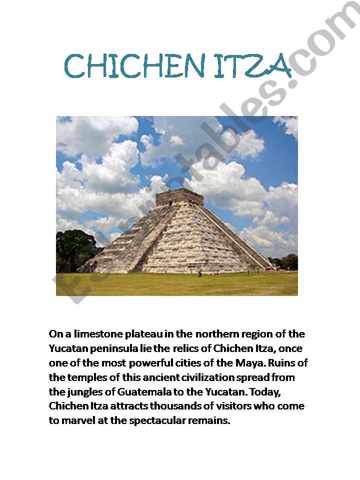 Chichen Itza powerpoint