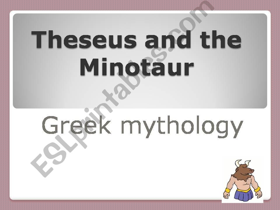 theseus and the minotour powerpoint