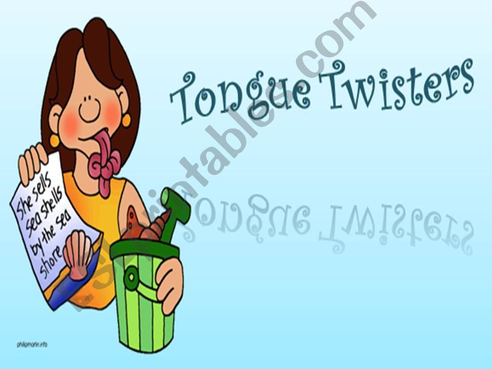 tongue twisters powerpoint