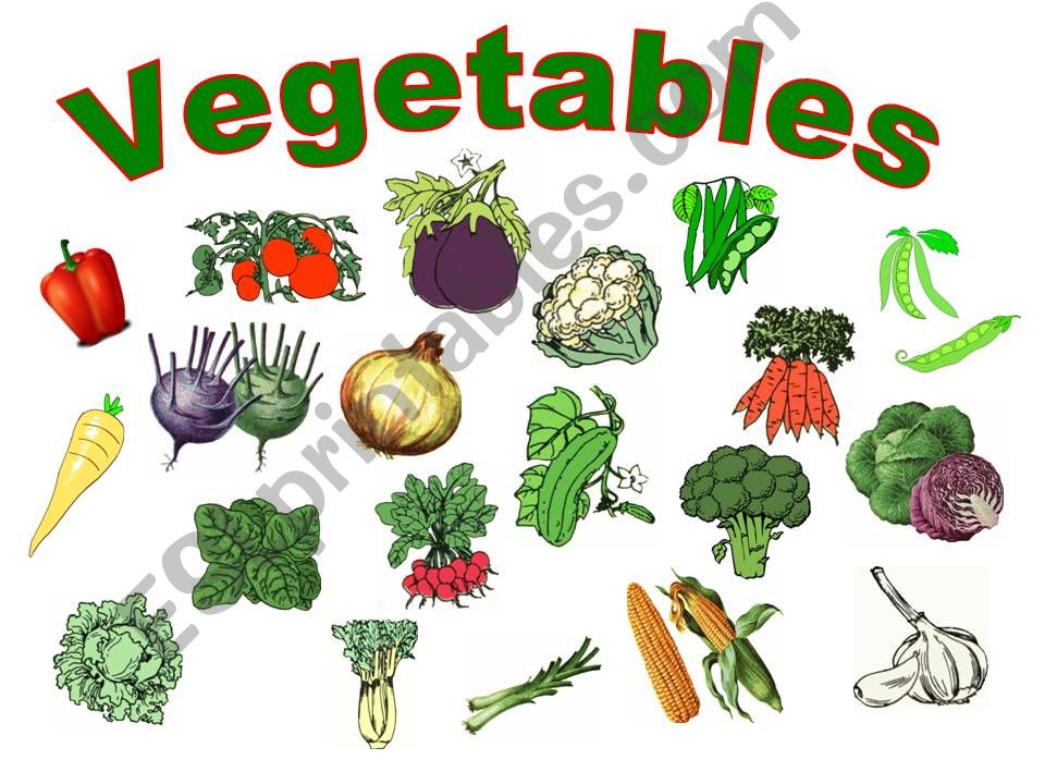 Vegetables powerpoint