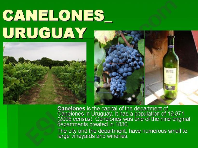 Melo_ Uruguay powerpoint