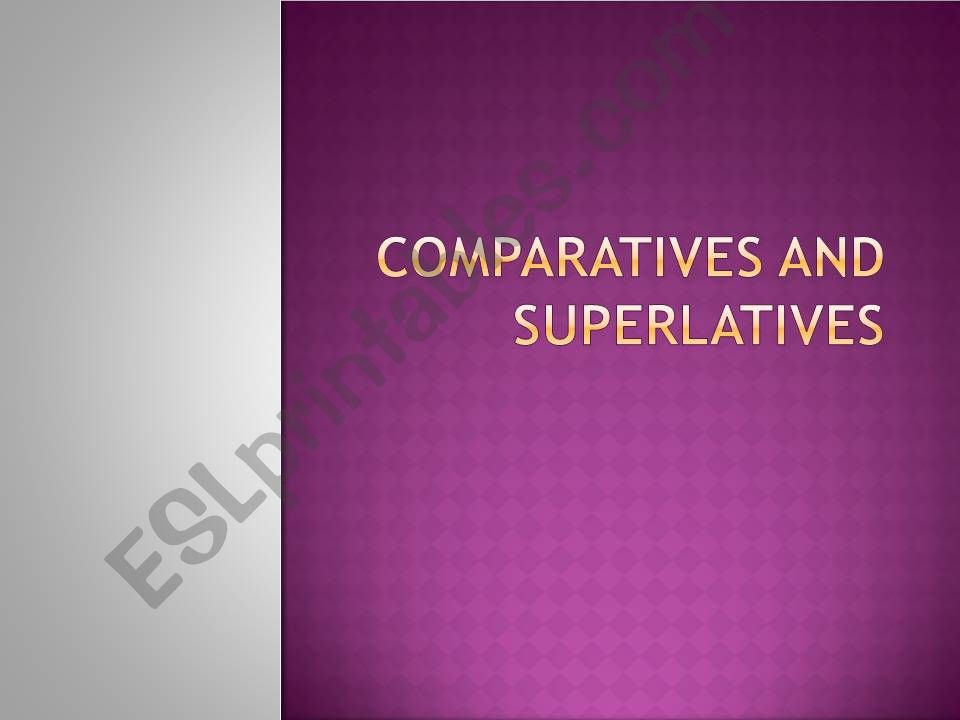 comparative powerpoint