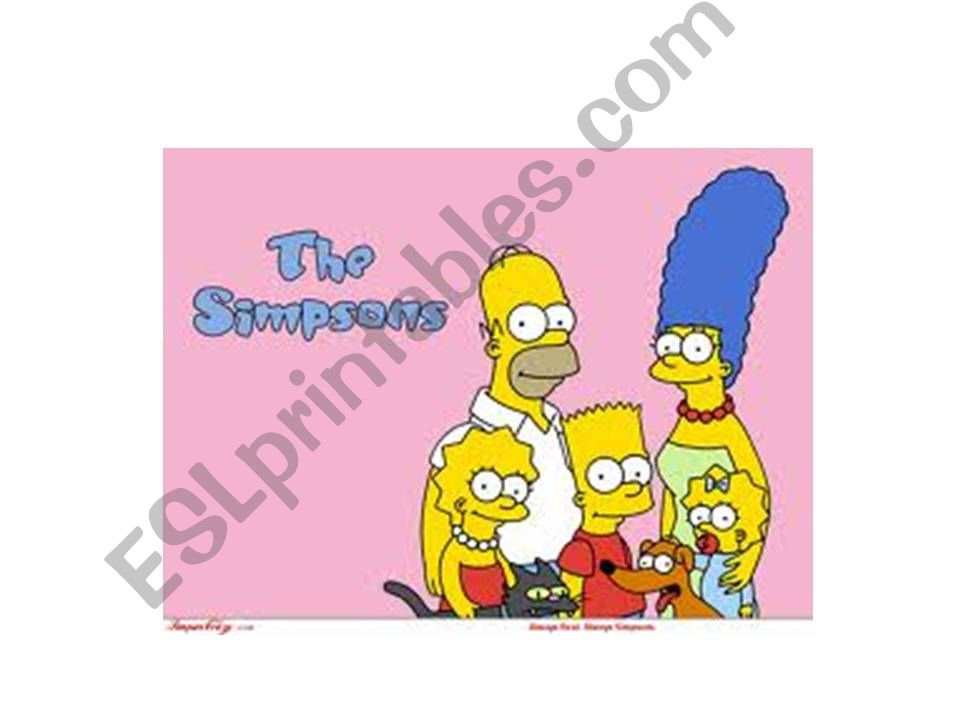 The Simpson Family powerpoint