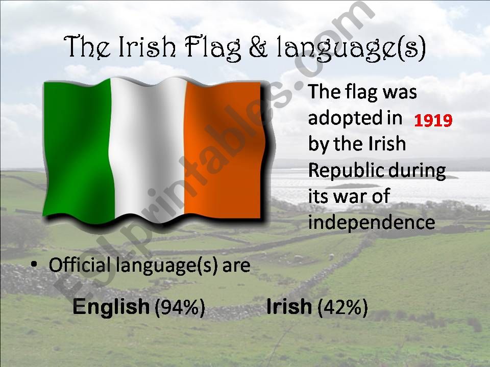 Ireland and St paddys day presentation - part 2