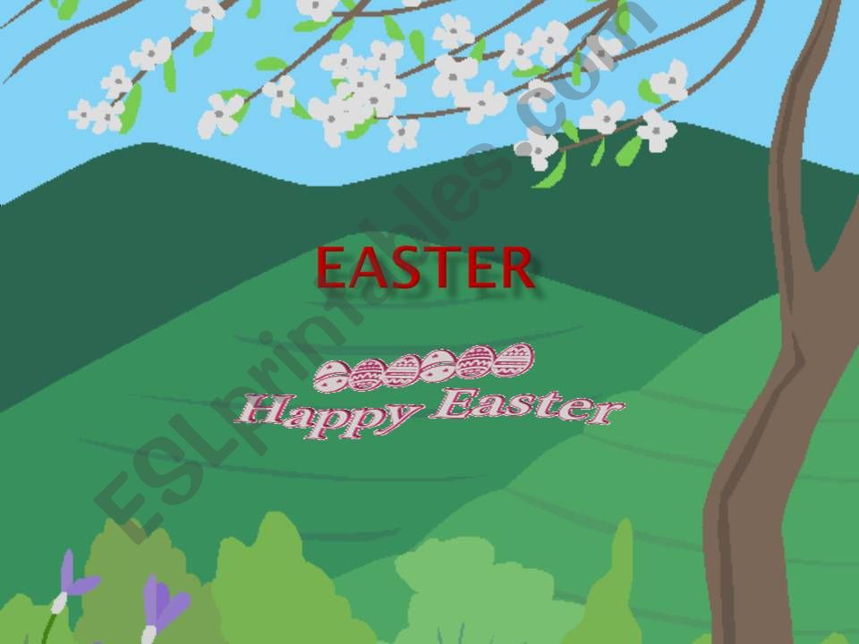 EASTER powerpoint
