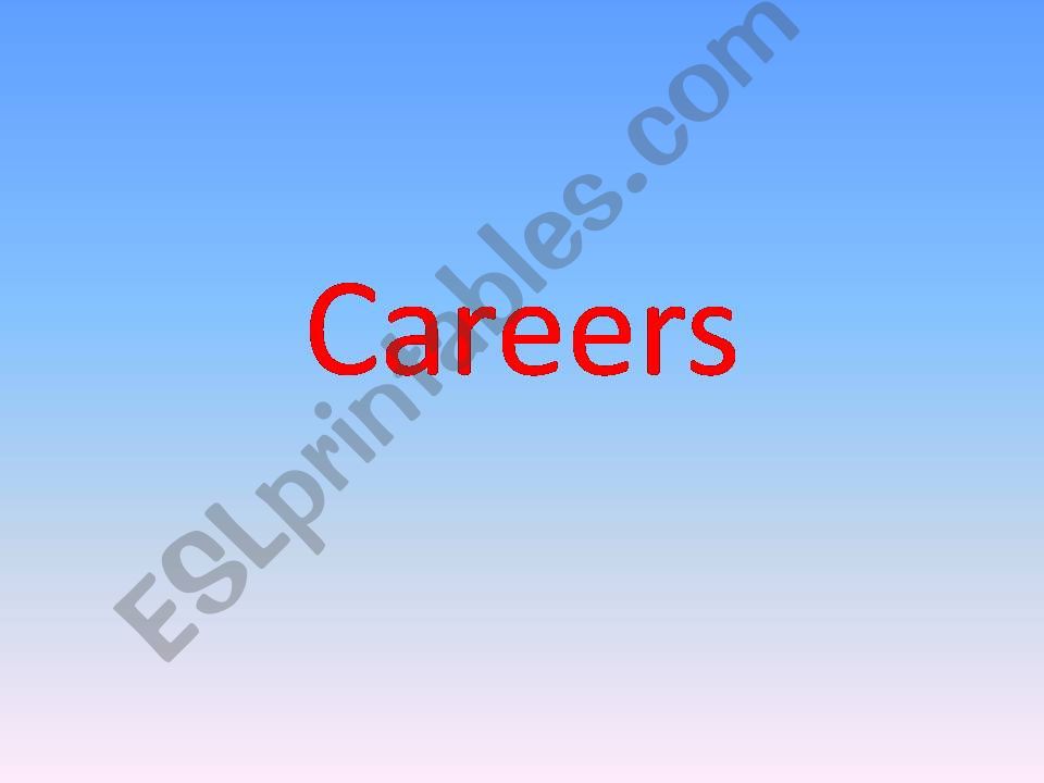 job careers powerpoint