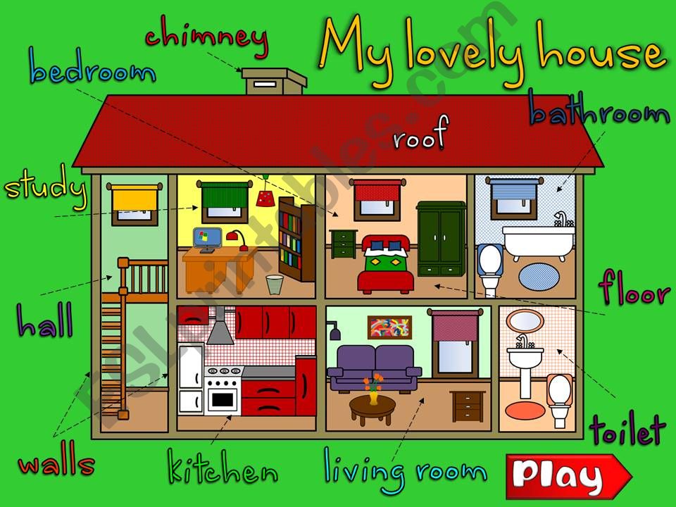 My lovely house - GAME powerpoint