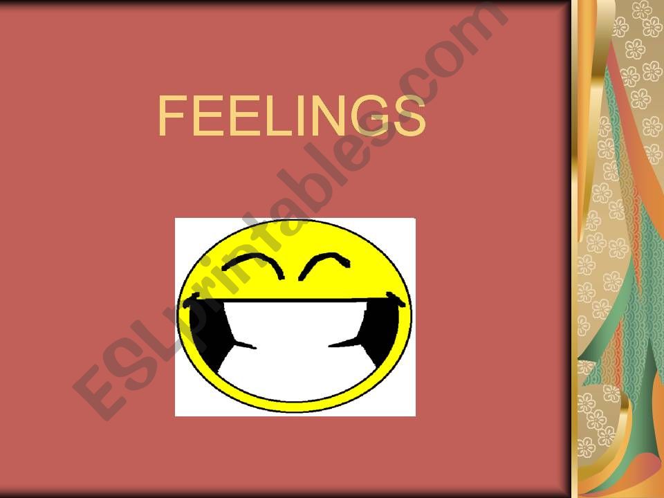 feelings and actions powerpoint