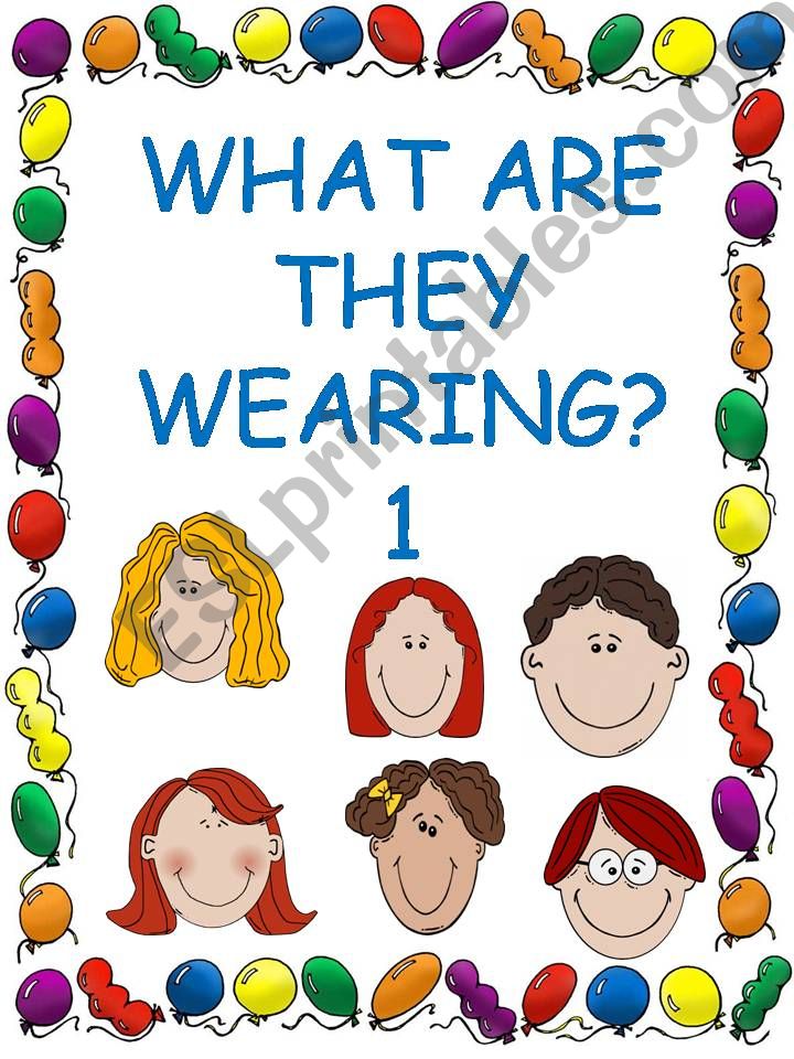 What are they wearing? part 1 powerpoint