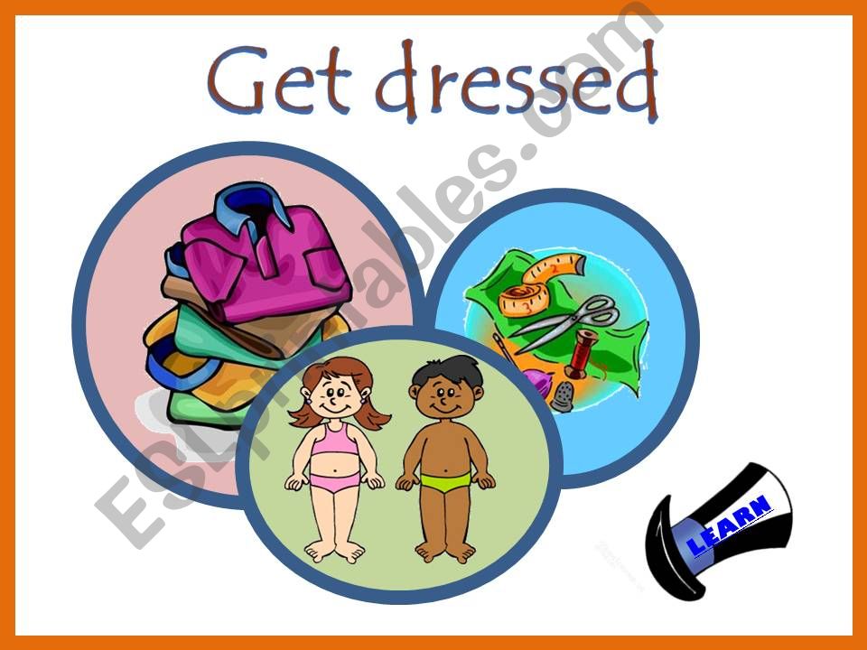 Get dressed - Part one powerpoint