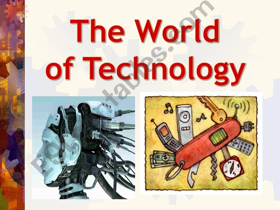 The world pof technology  powerpoint