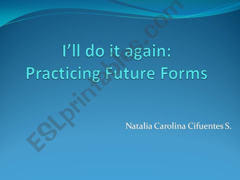 Ill do it again powerpoint