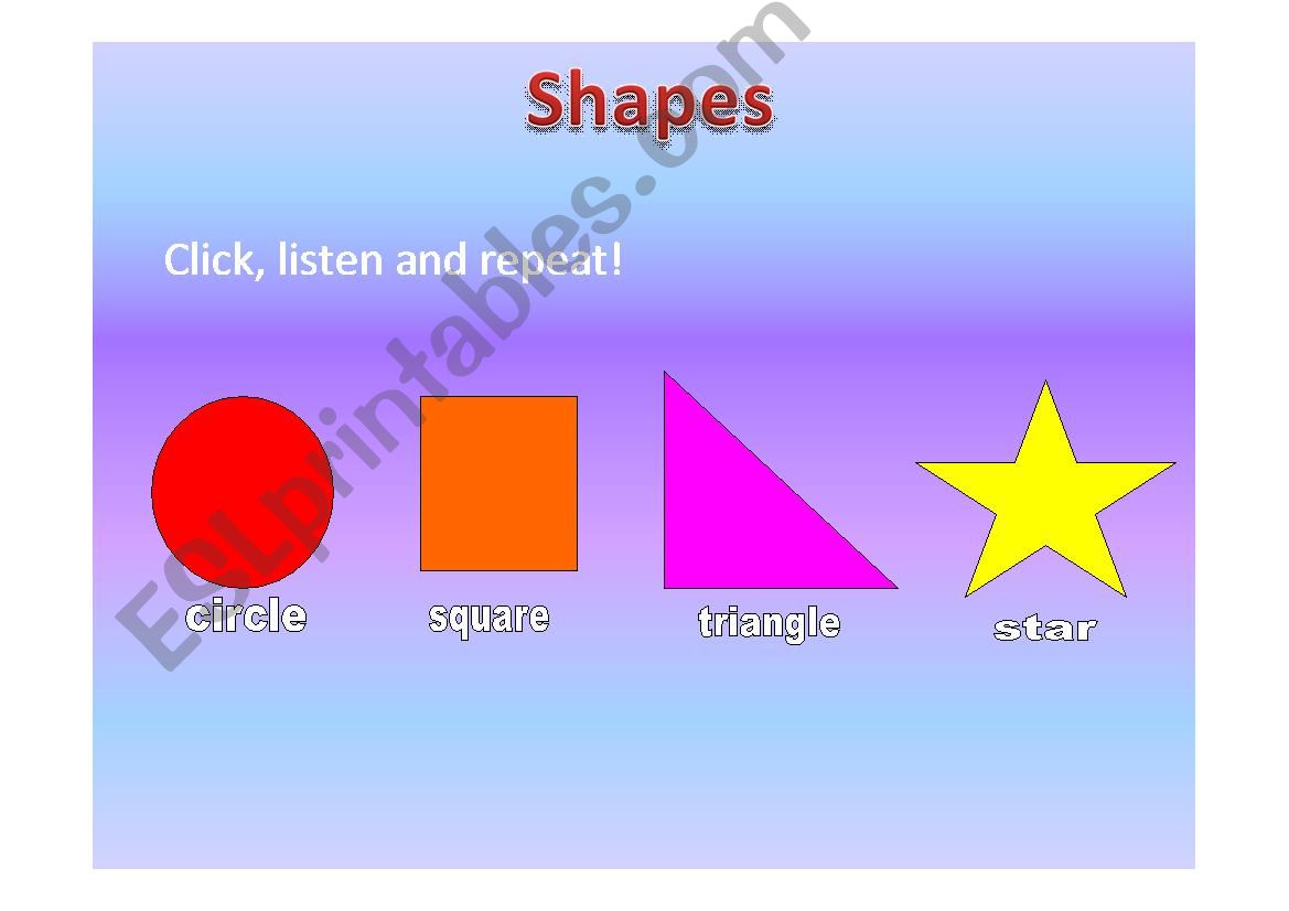 Shapes part1 powerpoint