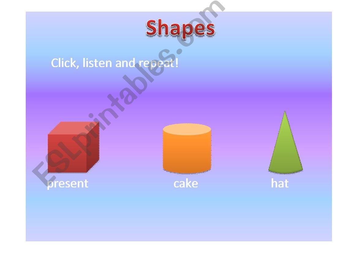 Shapes part2 powerpoint