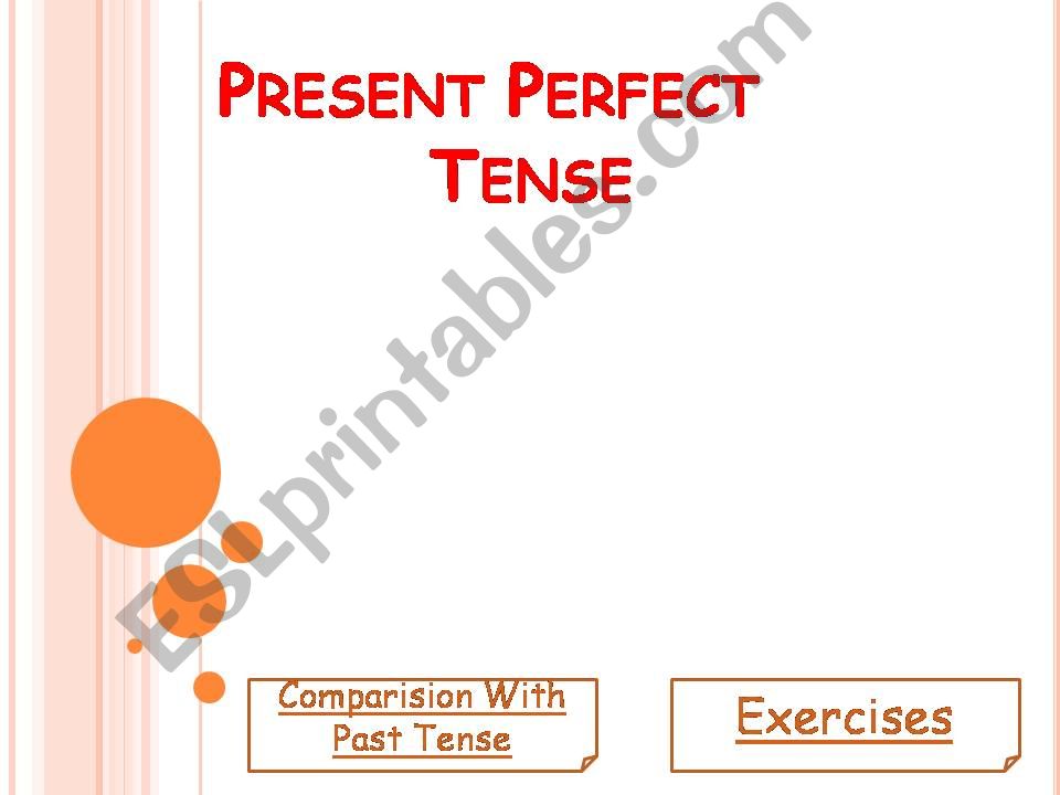 present perfect tense powerpoint