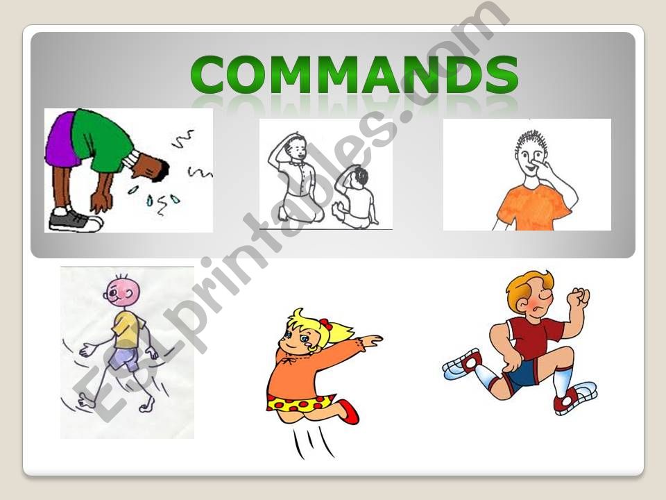 commands powerpoint