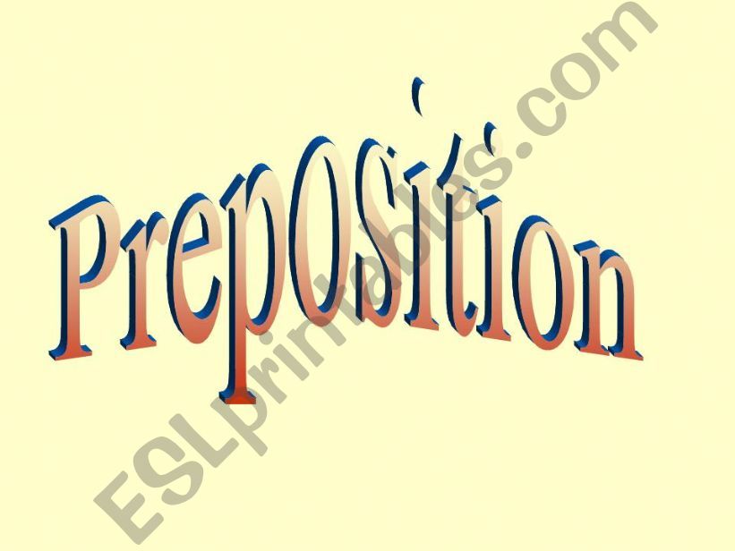 Preposition powerpoint