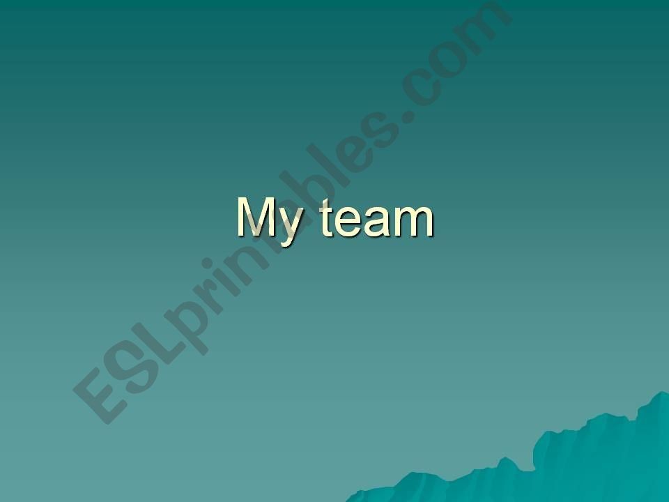 my team powerpoint