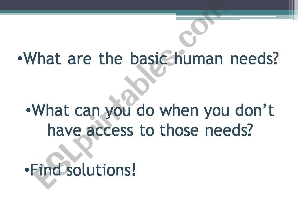 Homelessness powerpoint